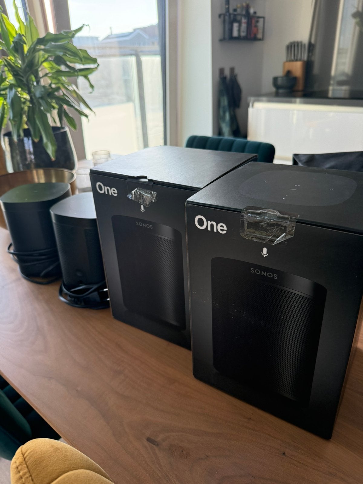Sonos 1 speakers 2x, Ophalen of Verzenden, Zo goed als nieuw, Kunststof