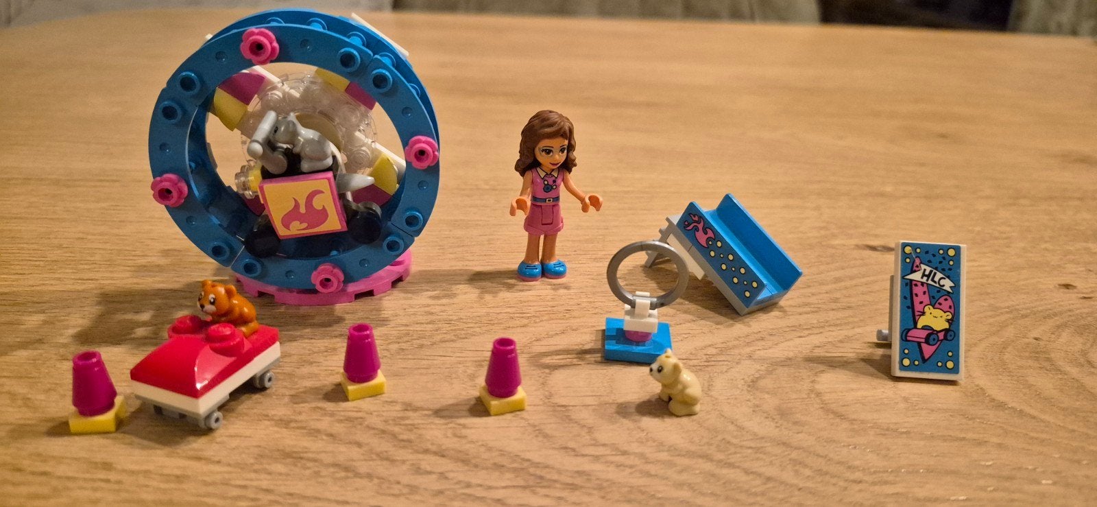 Lego Friends 41383 Emma's Hamster Speeltuin, Lego, Friends, Ophalen of Verzenden, Zo goed als nieuw