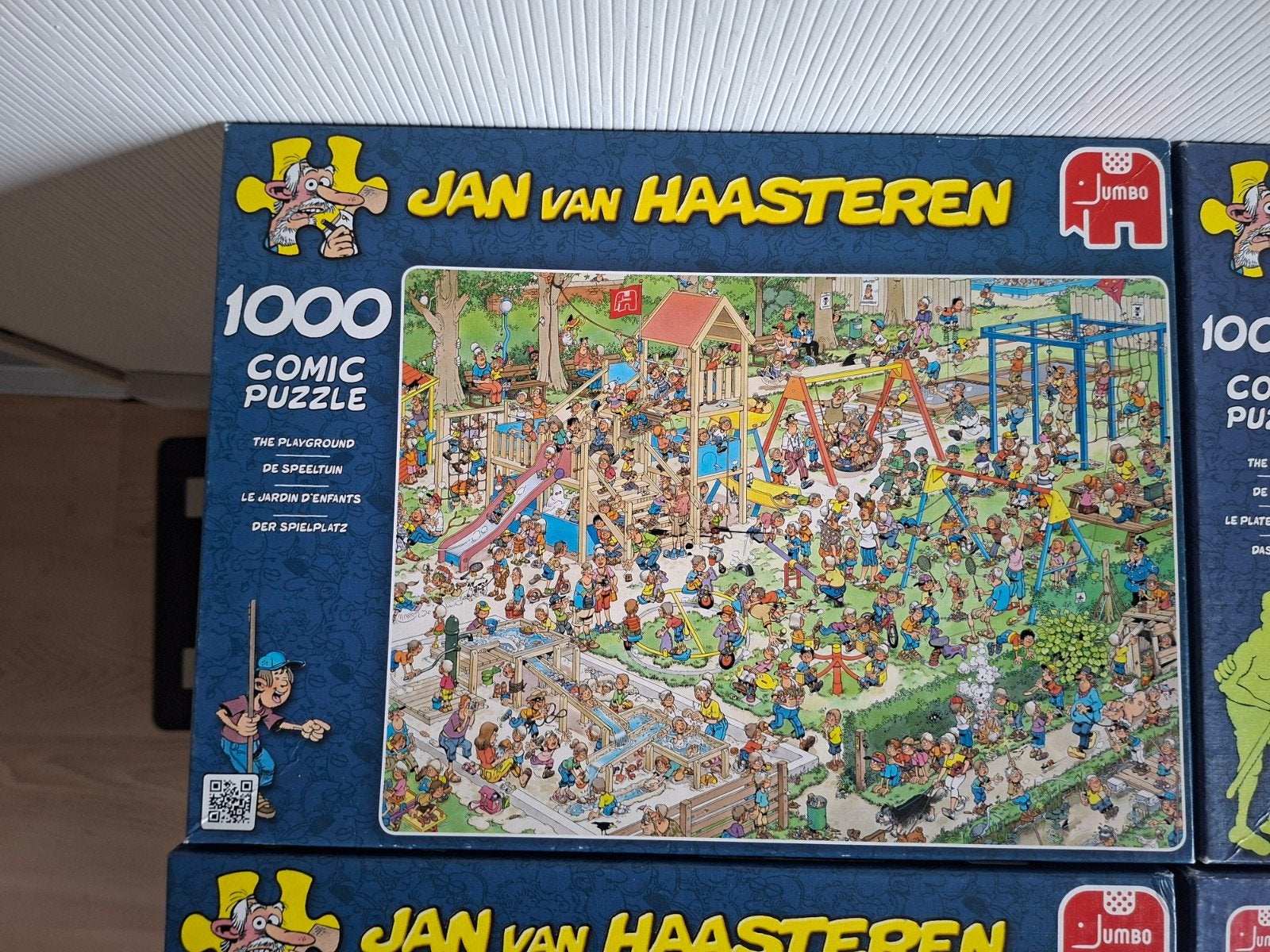 6 stuks Jan van Haasteren Puzzels 1000 stukjes - Diverse ed, Ophalen of Verzenden