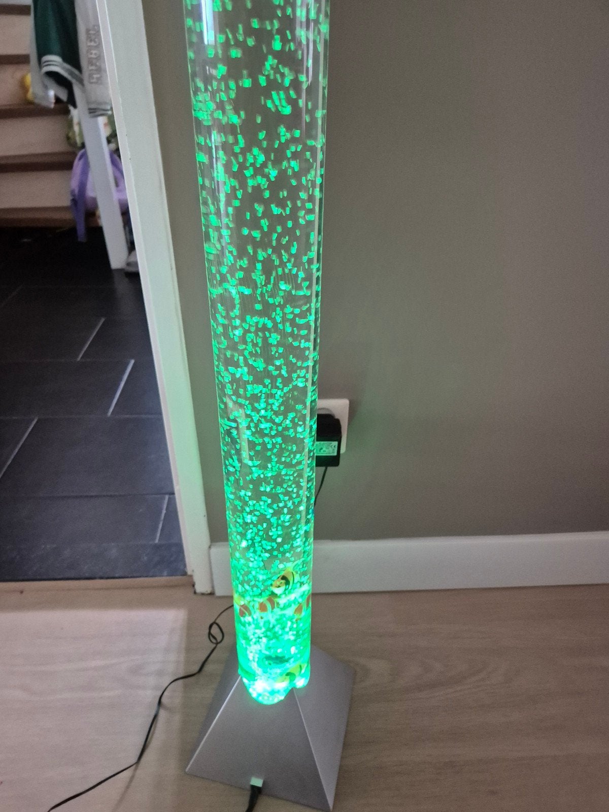 Vissenlamp / Bellenlamp met kleurverandering, Ophalen, Gebruikt, Meerkleurig, Kunststof