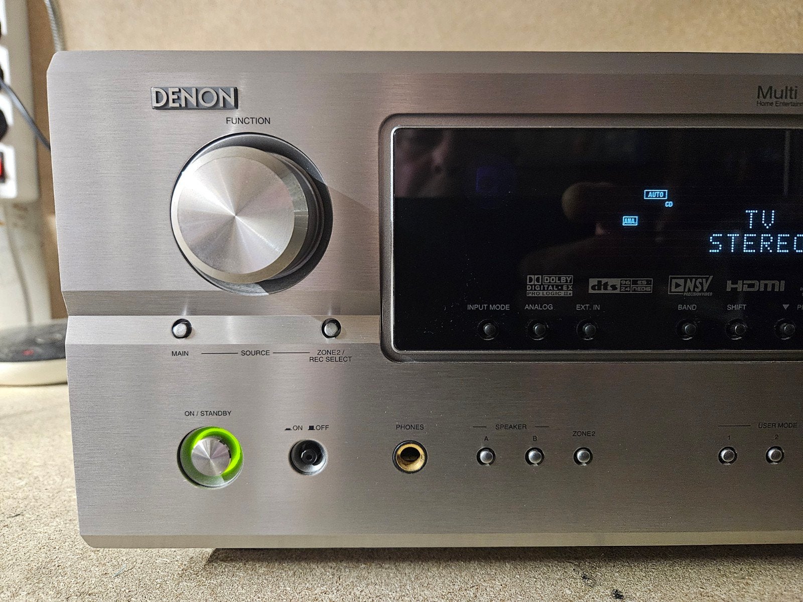 Denon AVR 2307 Receiver - Multi Zone Home Entertainment, Ophalen, 70 watt of meer, Overige merken, Overige spelers