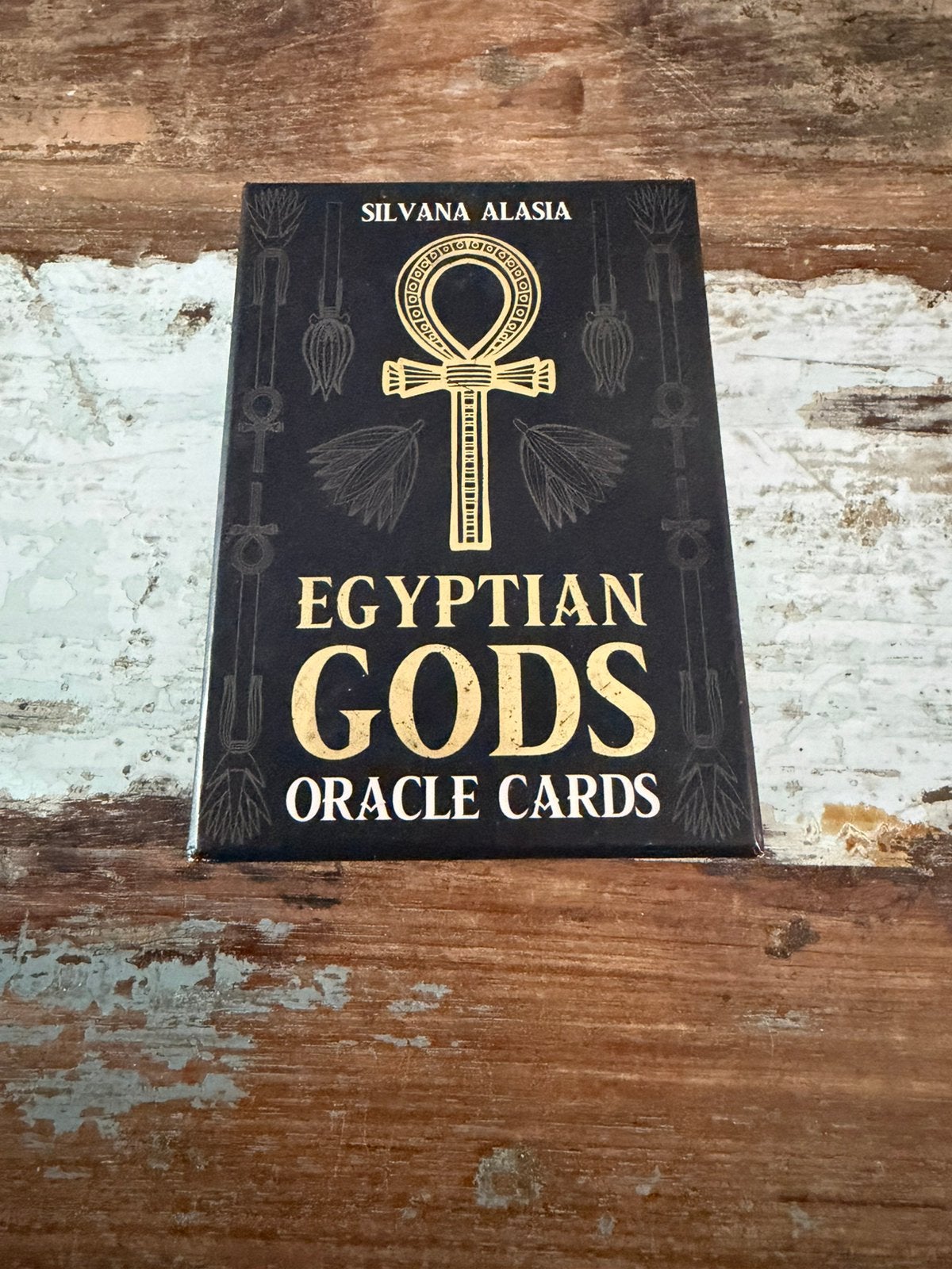 Egyptian Gods Oracle cards, Ophalen of Verzenden, Zo goed als nieuw, Tarot of Kaarten leggen, Overige typen