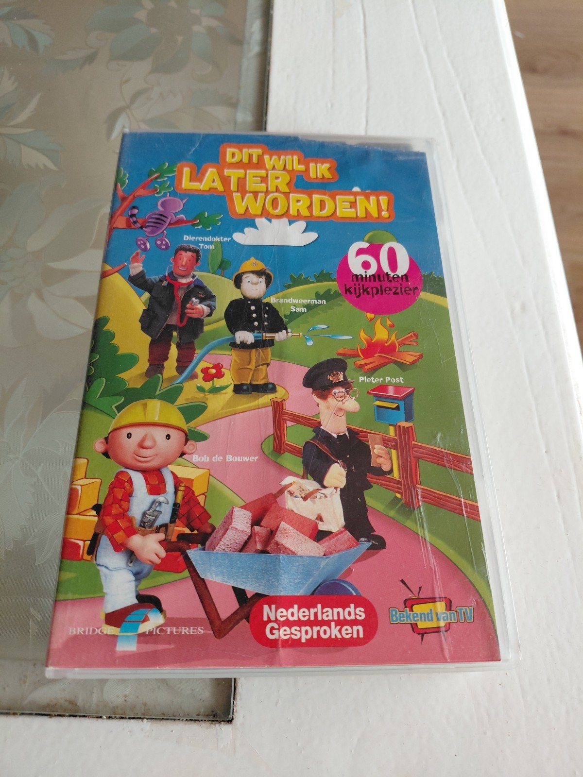 Dit wil ik later worden videoband., Gebruikt, Alle leeftijden, Ophalen of Verzenden, Poppen of Stop-motion