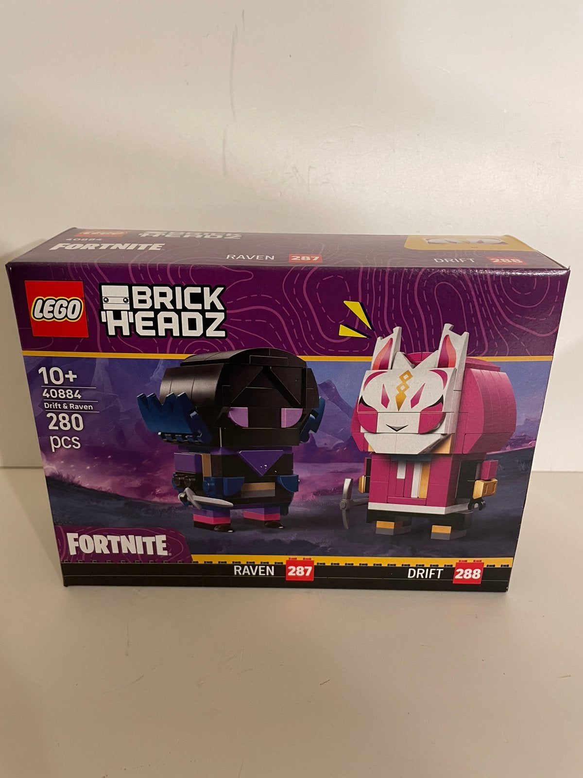 Lego brickheadz 40884 drift & raven in sealed doos, BrickHeadz, Lego, Nieuw, Ophalen of Verzenden