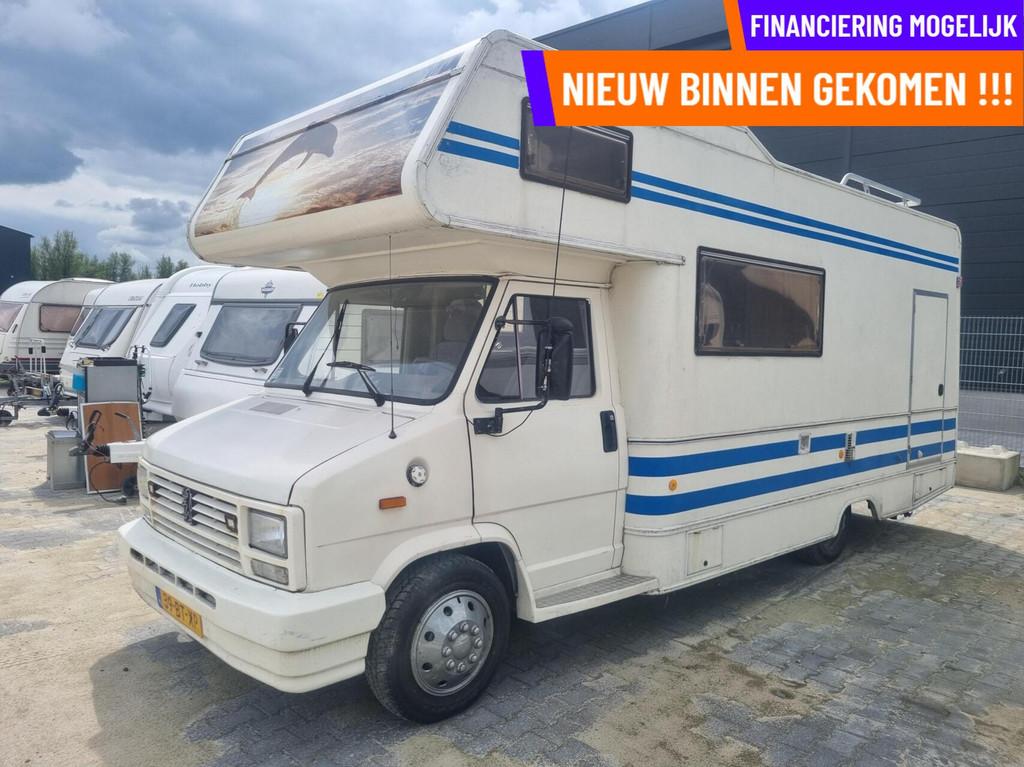Peugeot 280 L AIRCO + CASS LUIFEL + 6 PERS + AGGREGAAT+TURBO, Caravans en Kamperen, Campers, Overige merken, Bedrijf, Half-integraal