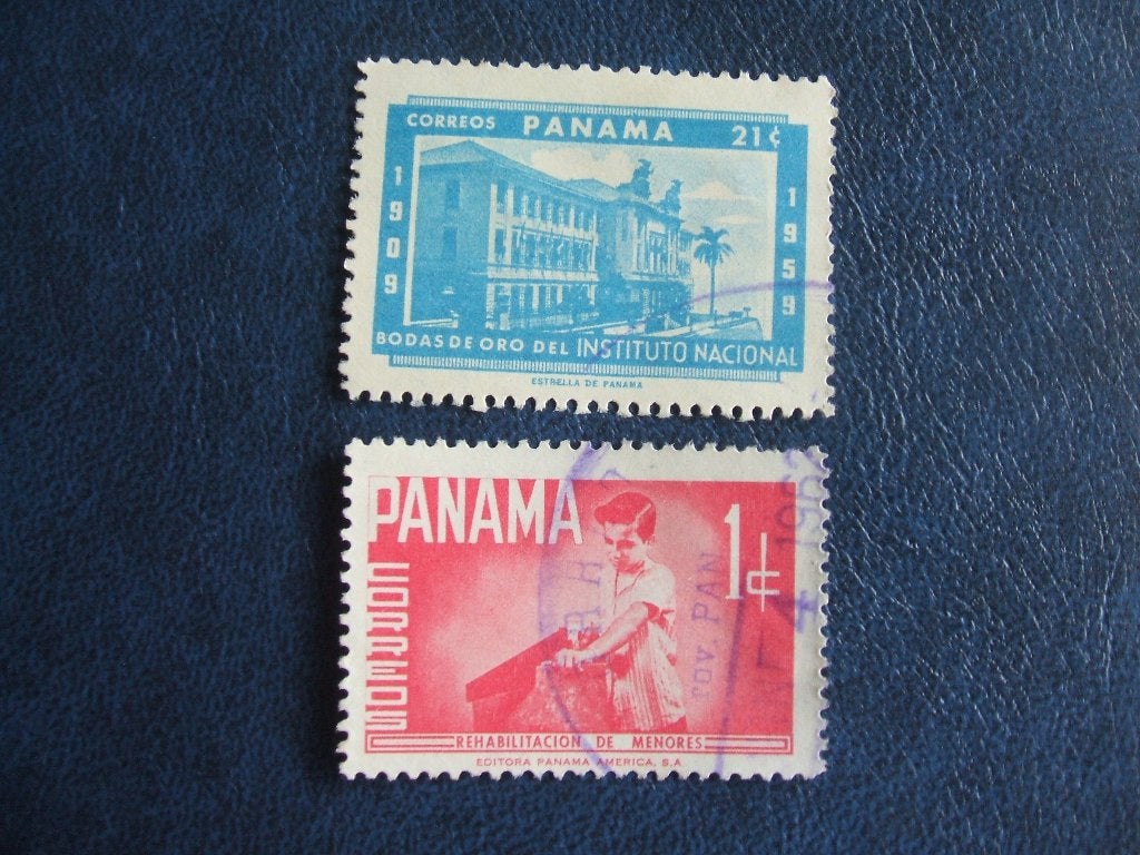 Panama, Ophalen of Verzenden, Gestempeld, Noord-Amerika