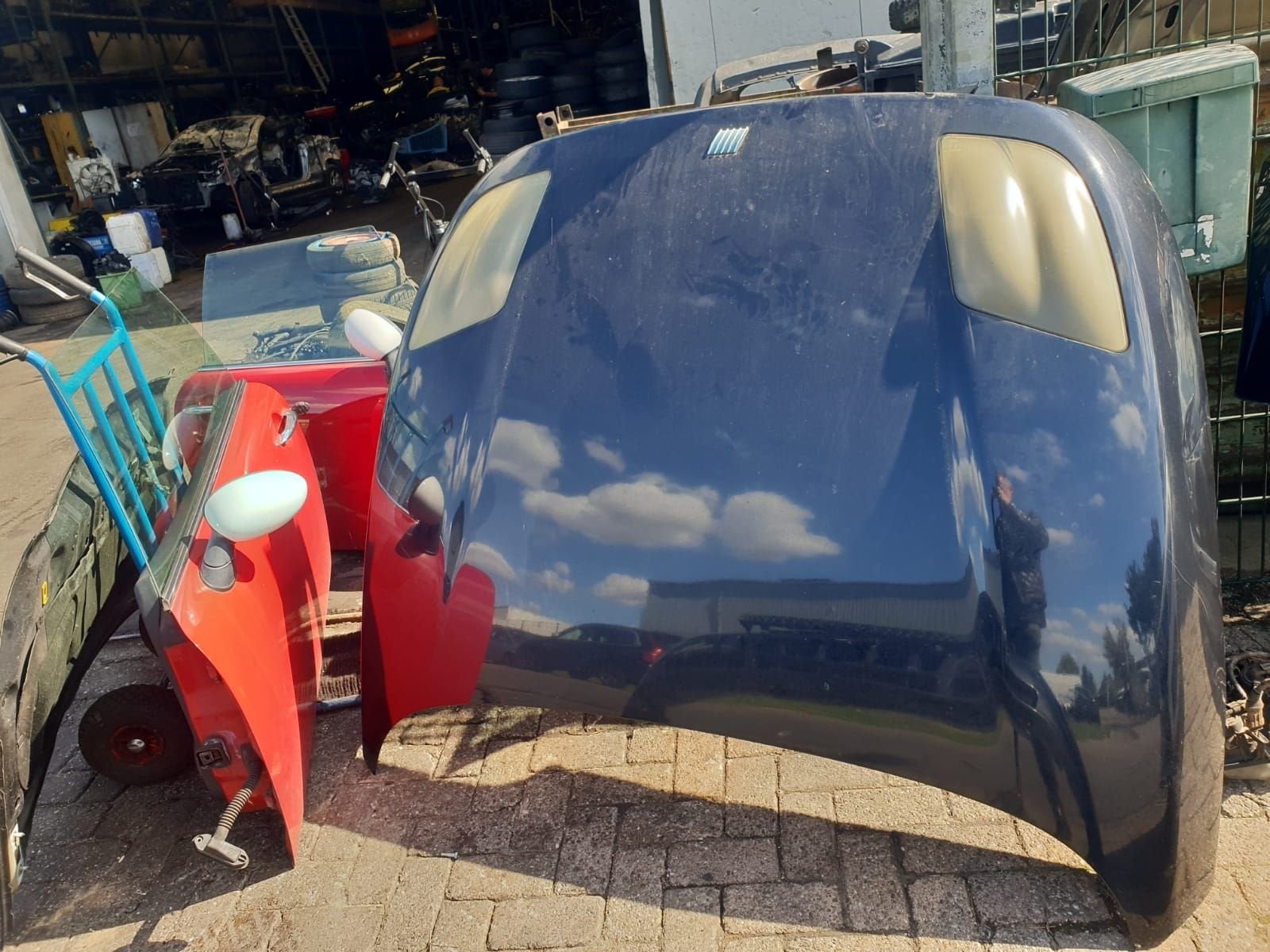 FIAT COUPE MOTORKAP +KOPLAMPEN BJ 2000, Auto-onderdelen, Carrosserie en Plaatwerk, Gebruikt, -, -, Ophalen of Verzenden