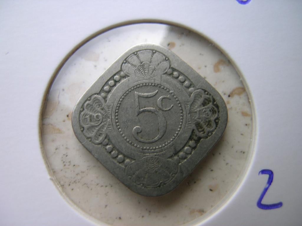 Stuiver 1913 (nr 2), Postzegels en Munten, Munten | Nederland, Ophalen of Verzenden, Koningin Wilhelmina, 5 cent, Losse munt
