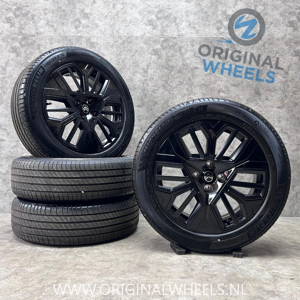 18 inch originele velgen + zomerbanden Citroen C4 C4 X, 18 inch, Banden en Velgen, Nieuw, Ophalen of Verzenden