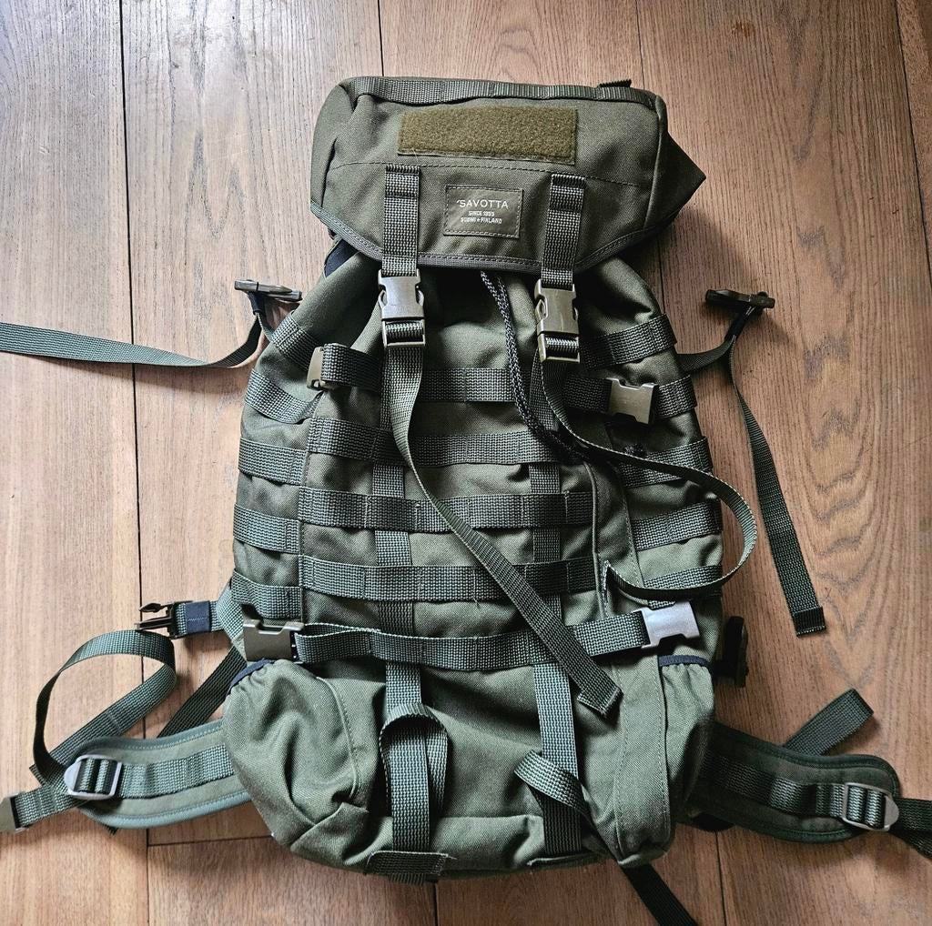 Savotta Jääkäri M 30L (Groe) Rugzak - Backpack, 25 tot 40 cm, Ophalen of Verzenden, Zo goed als nieuw, Waterdicht