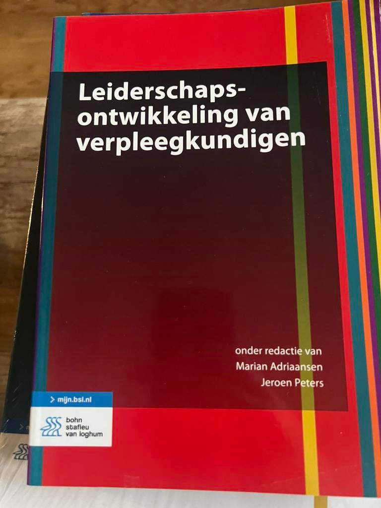 Leiderschapsontwikkeling van verpleegkundigen, Ophalen of Verzenden, Nieuw, Sociale wetenschap