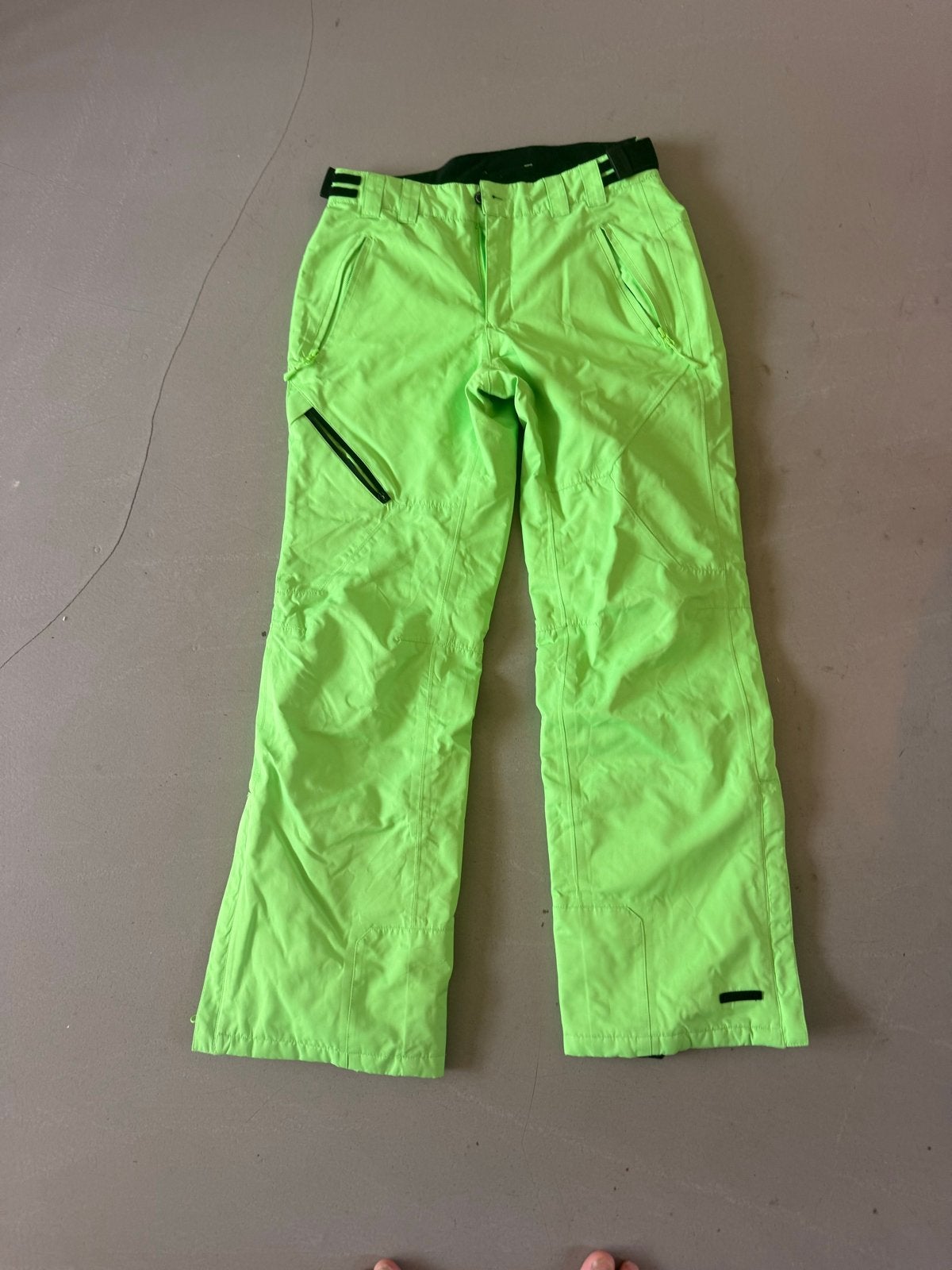Icepeak skibroek - maat 46 - neon groen, Ophalen of Verzenden, Zo goed als nieuw, Maat 46/48 (XL) of groter, Broek