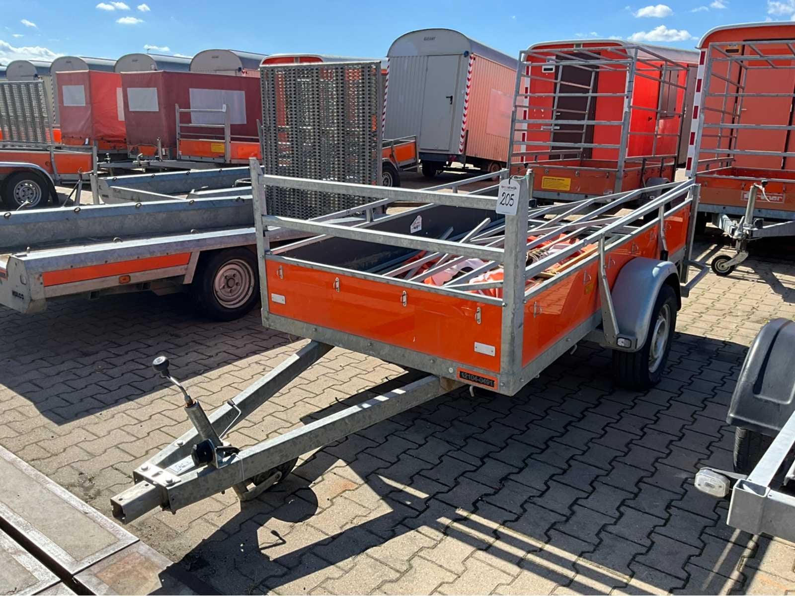 2023 Atec ABW.750.250x135 Huif aanhangwagen, Gebruikt
