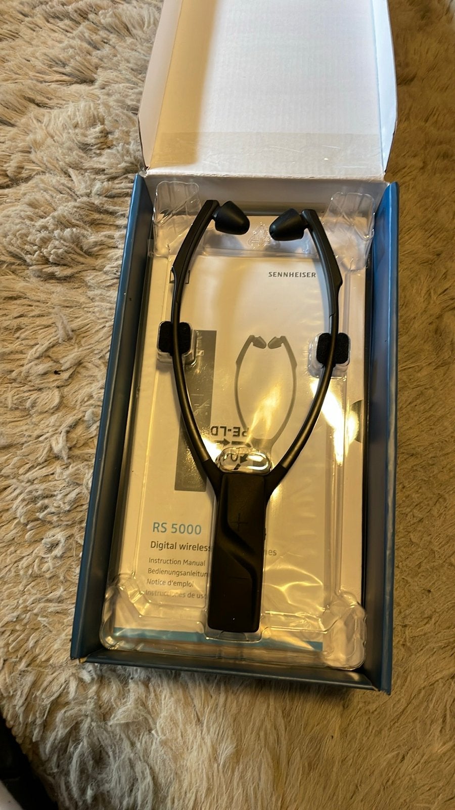 Sennheiser RS 5000 Digitale Draadloze TV Hoofdtelefoon, Audio, Tv en Foto, Koptelefoons, Sennheiser, Nieuw, Ophalen of Verzenden