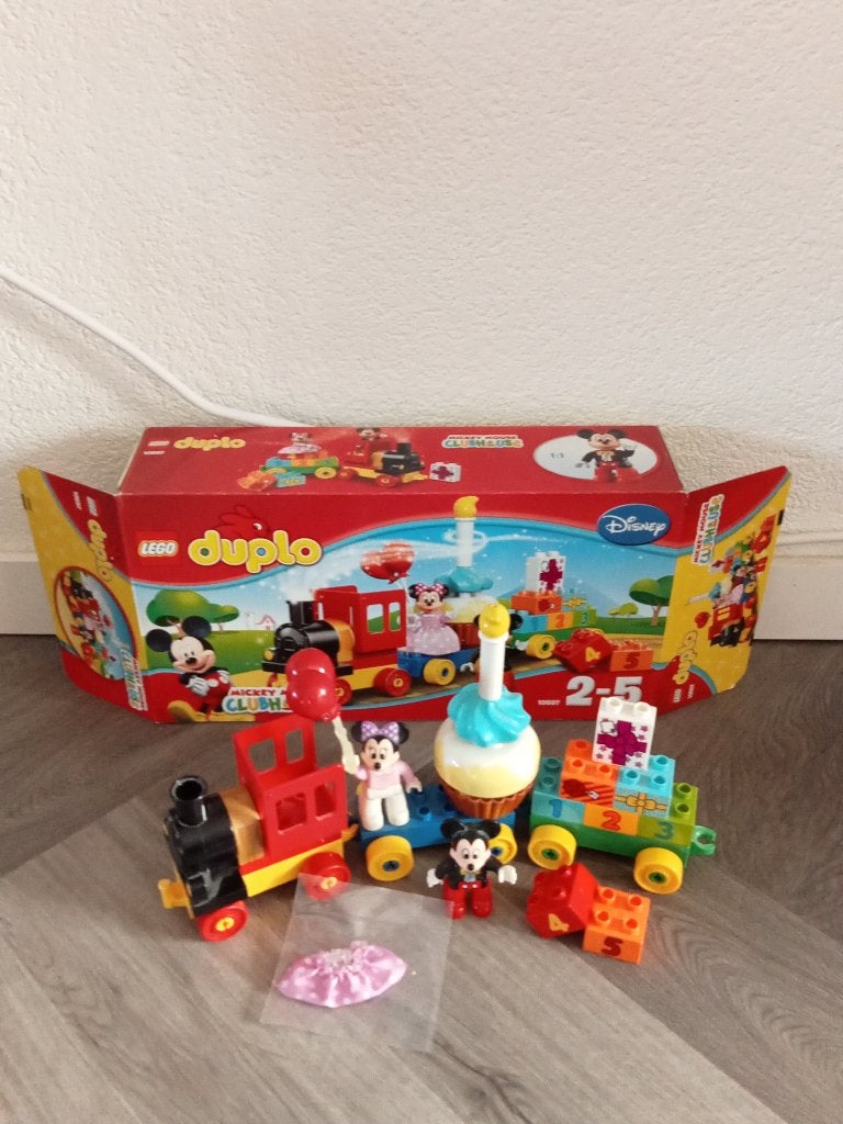 Lego Duplo Disney Junior Mickey Mouse Clubhouse 10597, Ophalen of Verzenden, Zo goed als nieuw, Duplo, Compleet