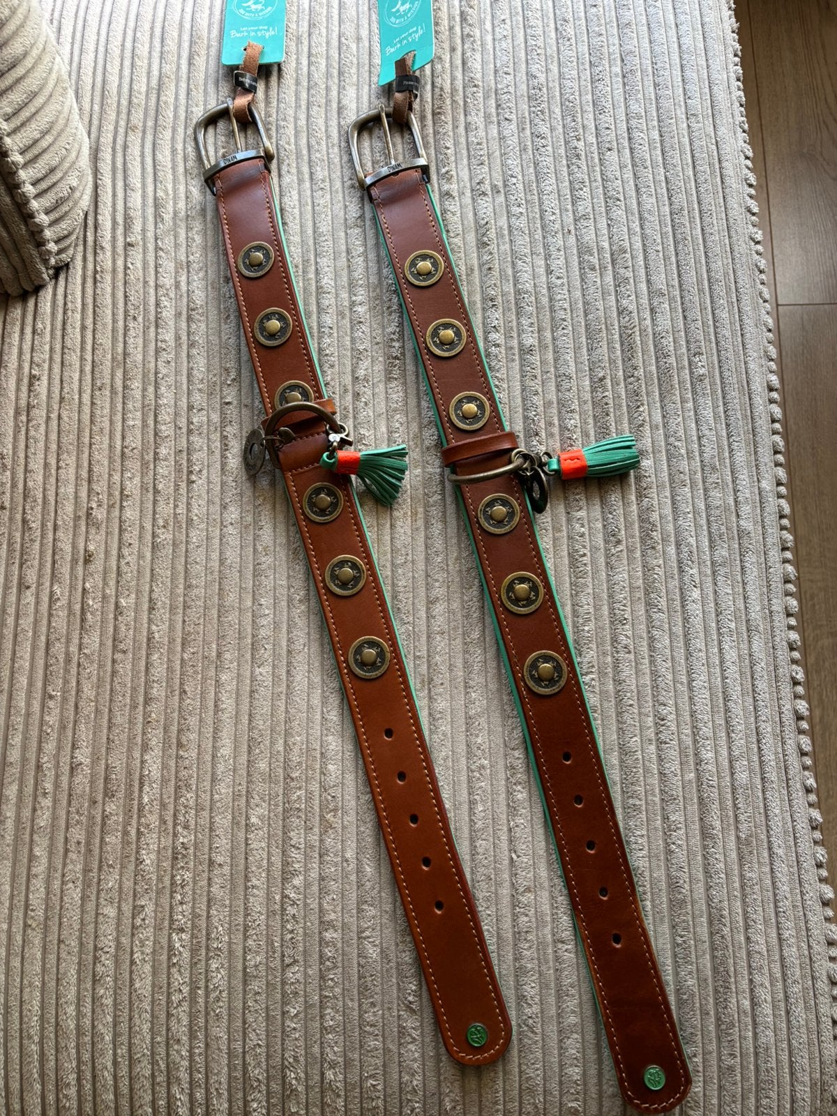 D.W.A.M honden halsband 2x Large *Nieuw*, Ophalen of Verzenden, Handgemaakt, Nieuw