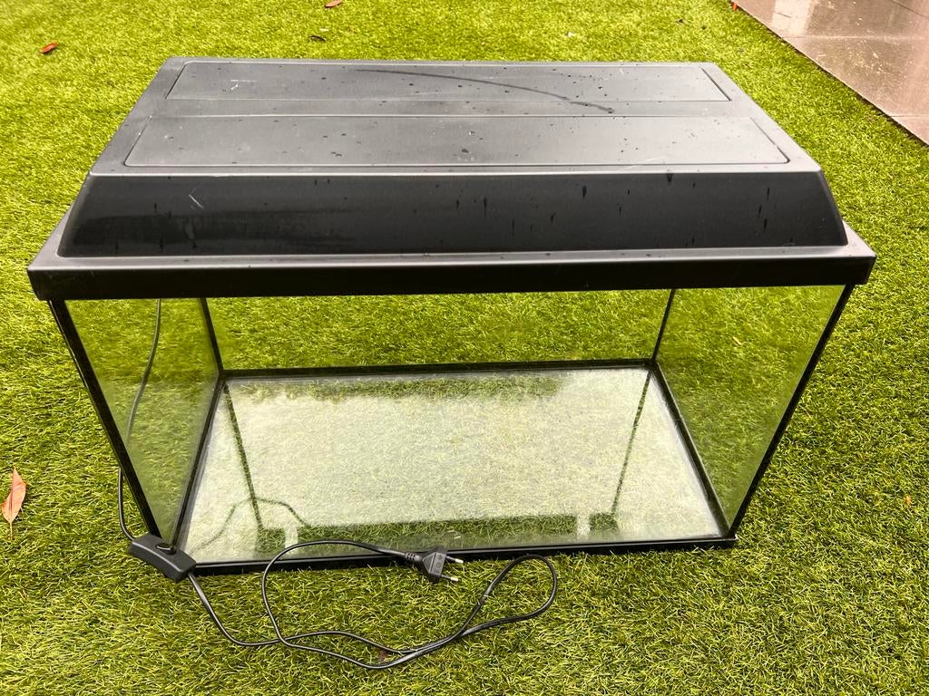 Aquarium met toebehoren, Dieren en Toebehoren, Vissen | Aquaria en Toebehoren, Ophalen, Leeg aquarium
