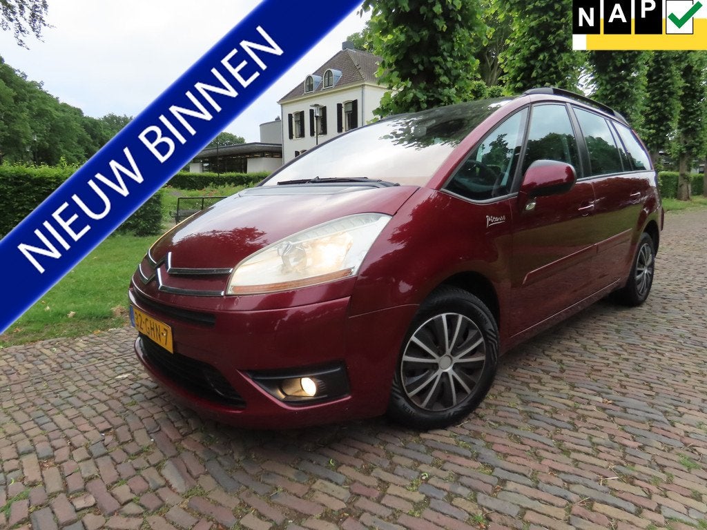 Citroën Grand C4 Picasso 2.0-16V Ambiance 141 PK ! 7 Persoo, Auto's, Citroën, Gebruikt, Zwart, 4 cilinders, 7 stoelen