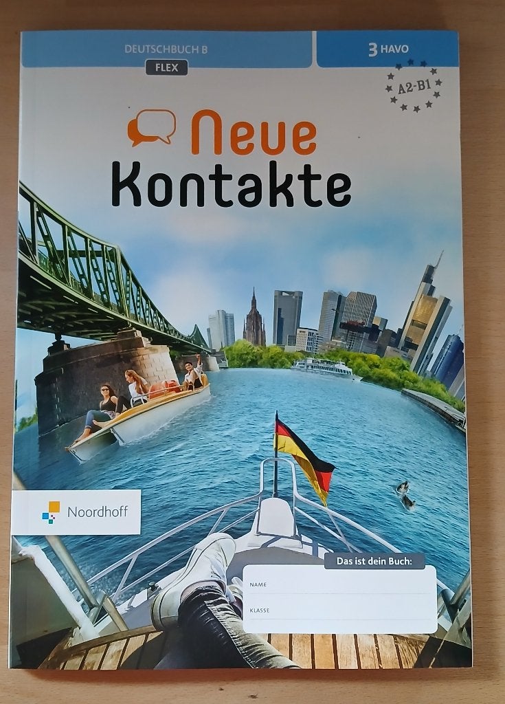 Neue Kontakte 3 havo Deutschbuch B, Duits, Ophalen of Verzenden, Noordhoff Uitgevers, HAVO