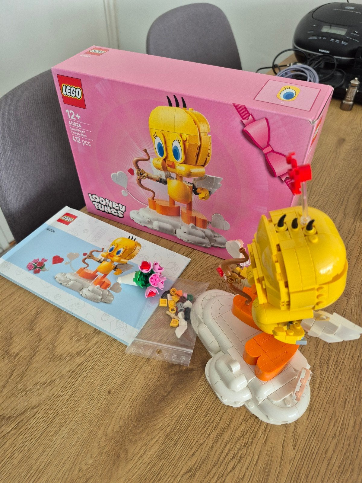 LEGO Looney Tunes Tweety Valentijn 40624, Ophalen of Verzenden, Gebruikt, Overige merken