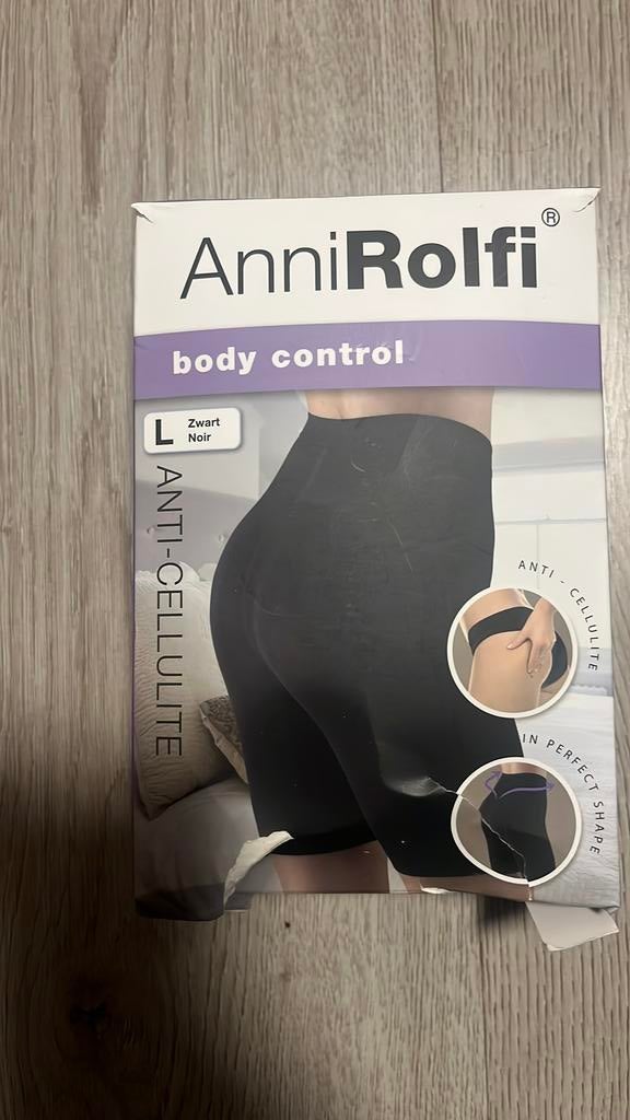 Anti cellulite body conrtol maat L annirolfi, Kleding | Dames, Ondergoed en Lingerie, Ophalen of Verzenden, Zwart, Body of Korset