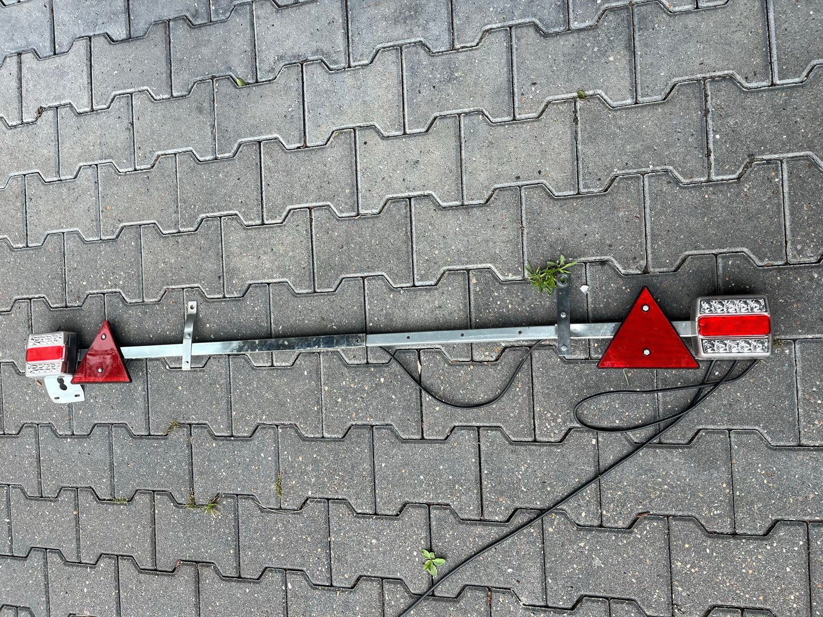 Uitschuifbare verlichtingsbalk, Auto diversen, Aanhangwagen-onderdelen, Ophalen of Verzenden, Zo goed als nieuw