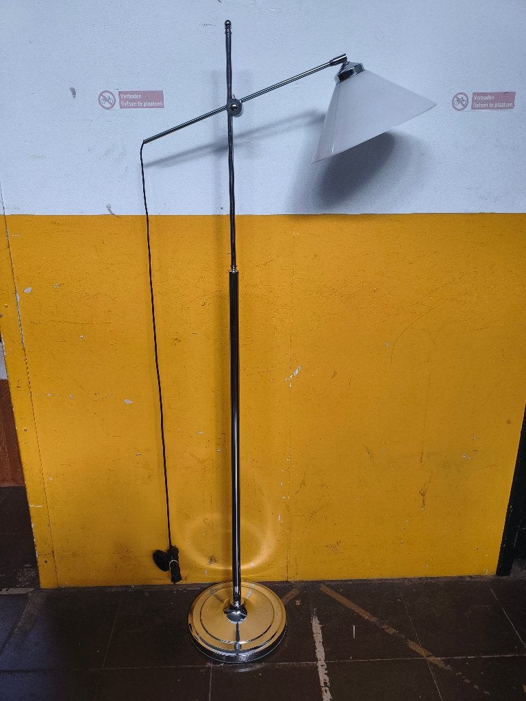 Notarislamp uit de jaren '50, Ophalen, Gebruikt, E27 (groot), Glas