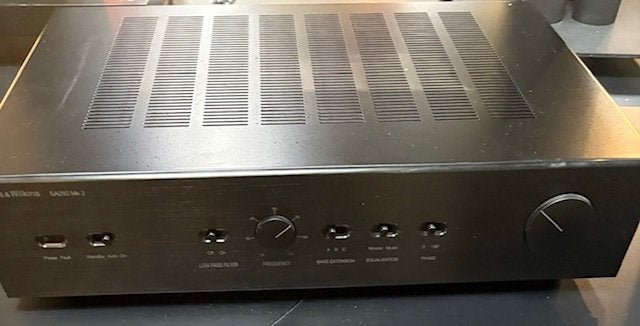 SA250MK2 b&w versterker, Ophalen of Verzenden, Nieuw, Subwoofer, Overige merken