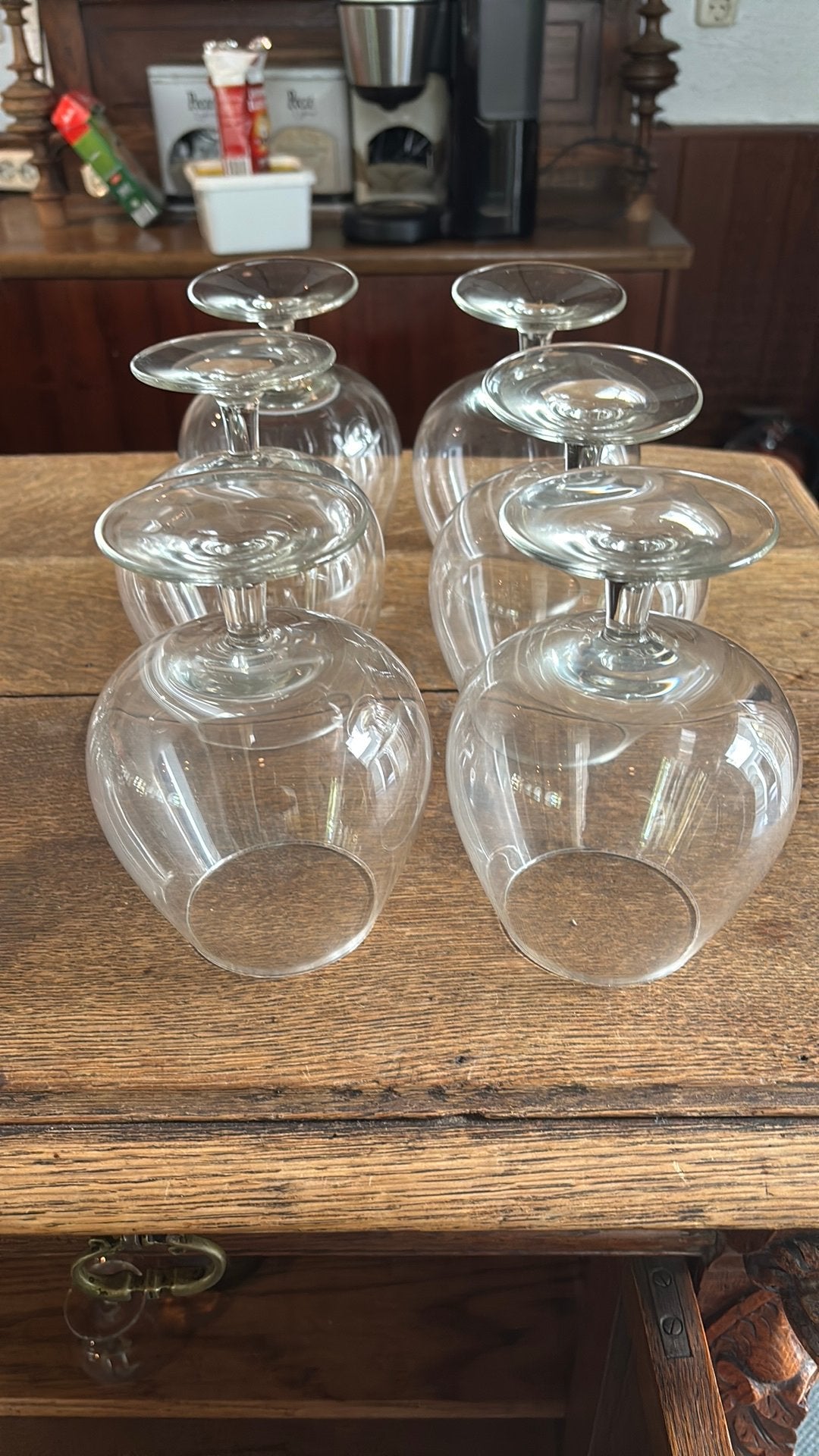 6 cognac glazen, Ophalen, Zo goed als nieuw, Borrel- of Shotglas