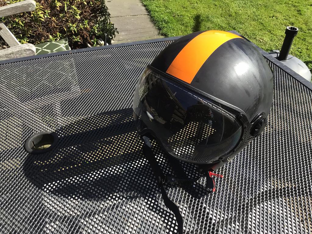 Bayard motorhelm voor kind 35mm, zeer weinig gebruikt!, XS, Kinderen, Integraalhelm, Tweedehands
