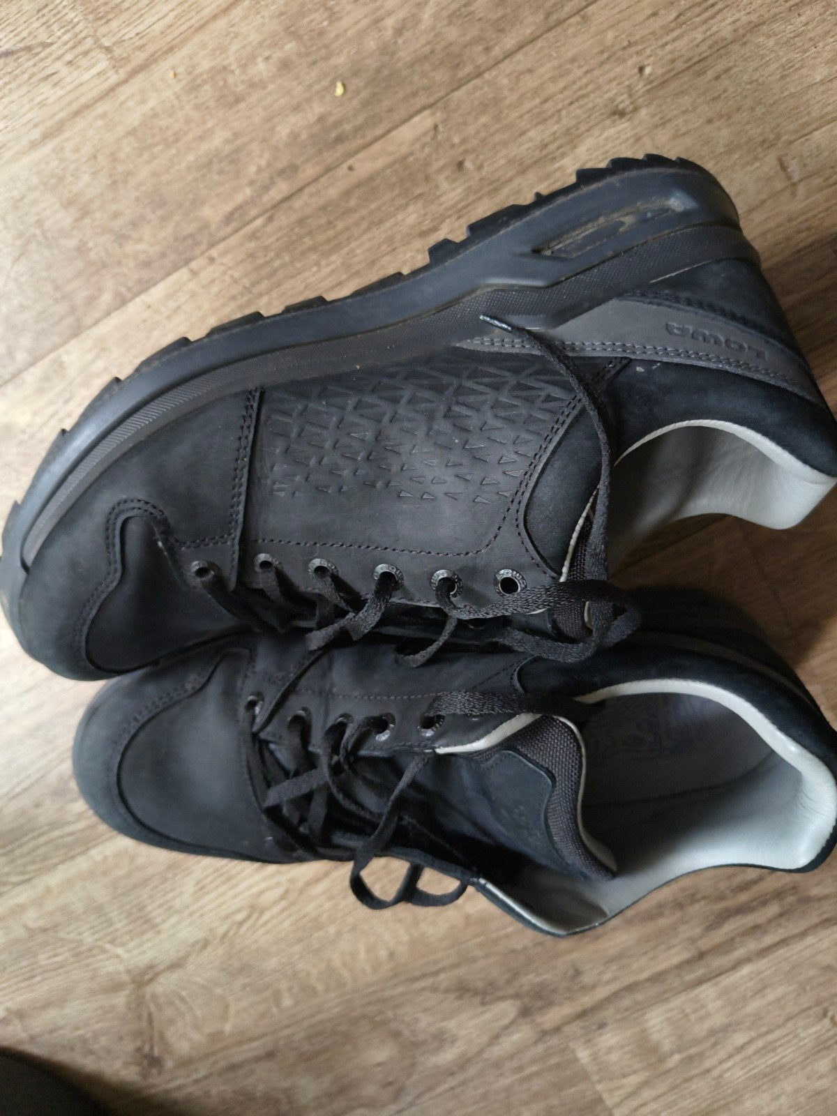 Lowa Strato Evo LL LO wandelschoenen maat 44, Lowa, Zwart, Ophalen of Verzenden, Zo goed als nieuw