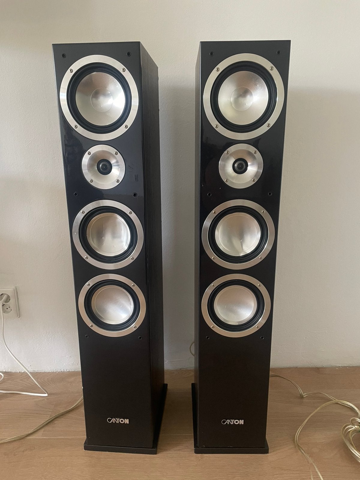 Canton Chrono 509 DC vloerstaande speakers – set van 2, Audio, Tv en Foto, Luidsprekers, Vloerstaande luidspreker, Gebruikt, Inclusief kabels