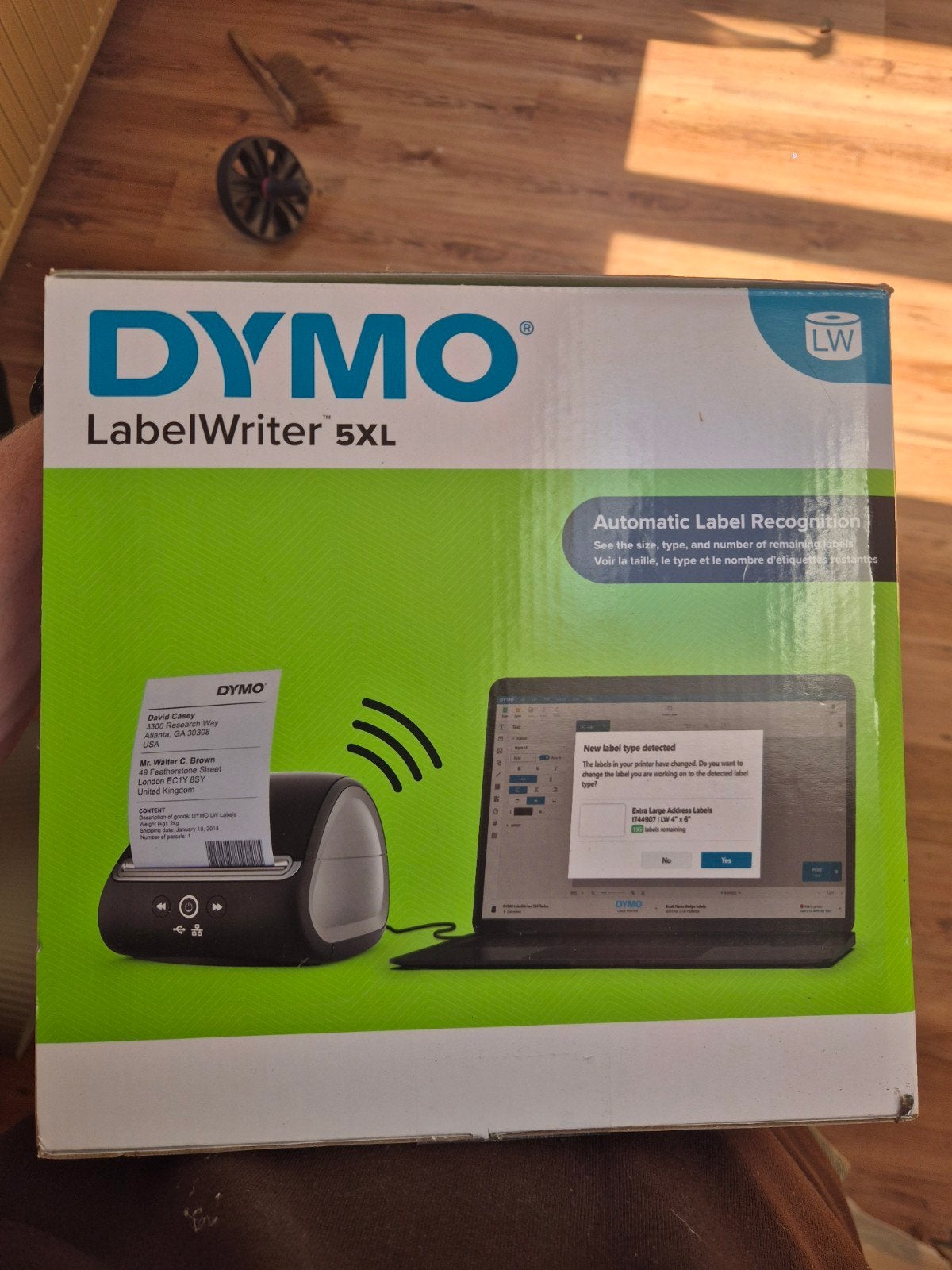 DYMO LabelWriter 5XL Etikettenprinter - Nieuw in doos, Ophalen of Verzenden, Nieuw, Etiket, DYMO