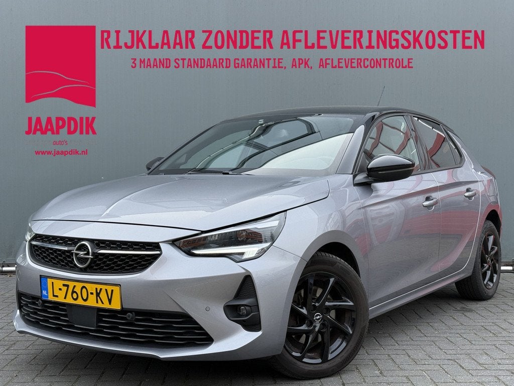 Opel Corsa BWJ 2021 1.2 131 PK GS Line AUTOMAAT | FULL LED |, Stof, Gebruikt, 49 €/maand, Origineel Nederlands