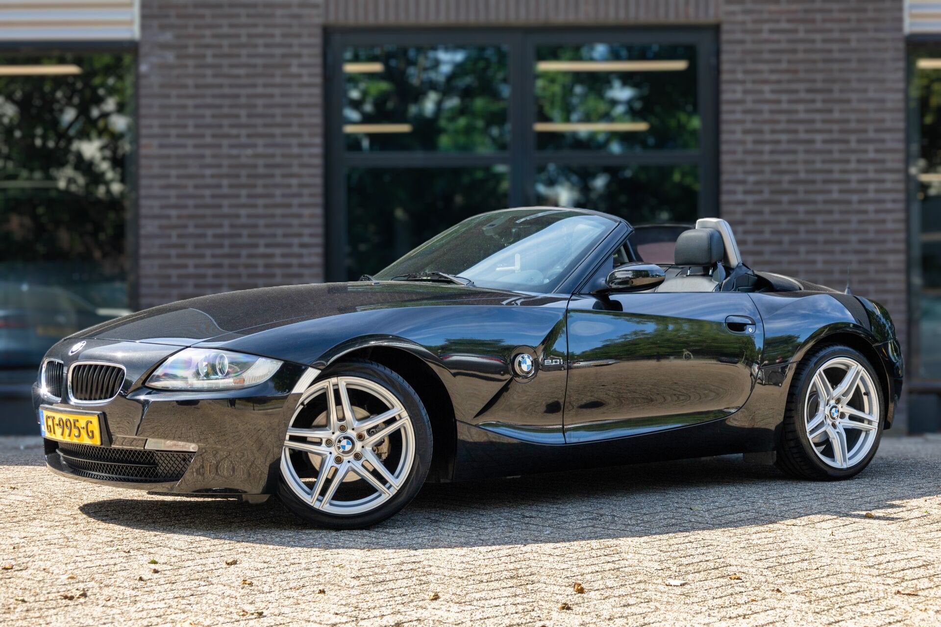 BMW Z4 Roadster 2.0i Introduction (bj 2006), Auto's, 13 km/l, Zwart, Zwart, Leder