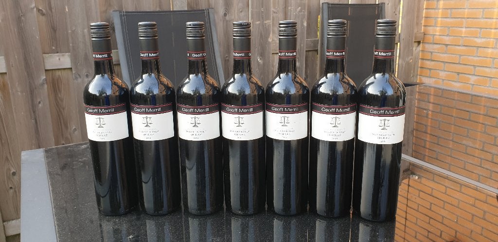 6 x 2005 Geoff Merrill McLaren Vale Shiraz, Nieuw, Ophalen of Verzenden, Zuid-Amerika, Rode wijn