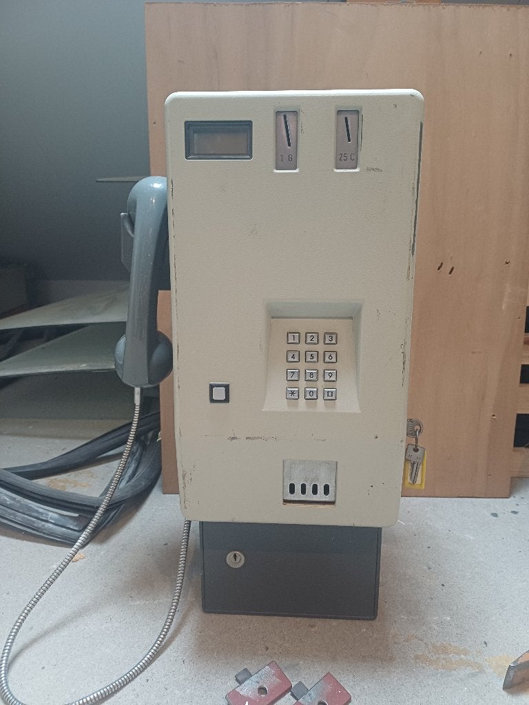 PTT munttelefoon, Ophalen, Gebruikt