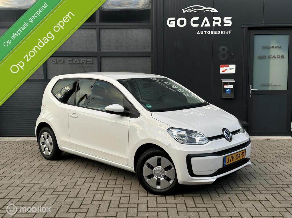 Volkswagen Up! 1.0 BMT take up! Airco CARPLAY, Voorwielaandrijving, Stof, Wit, Handgeschakeld