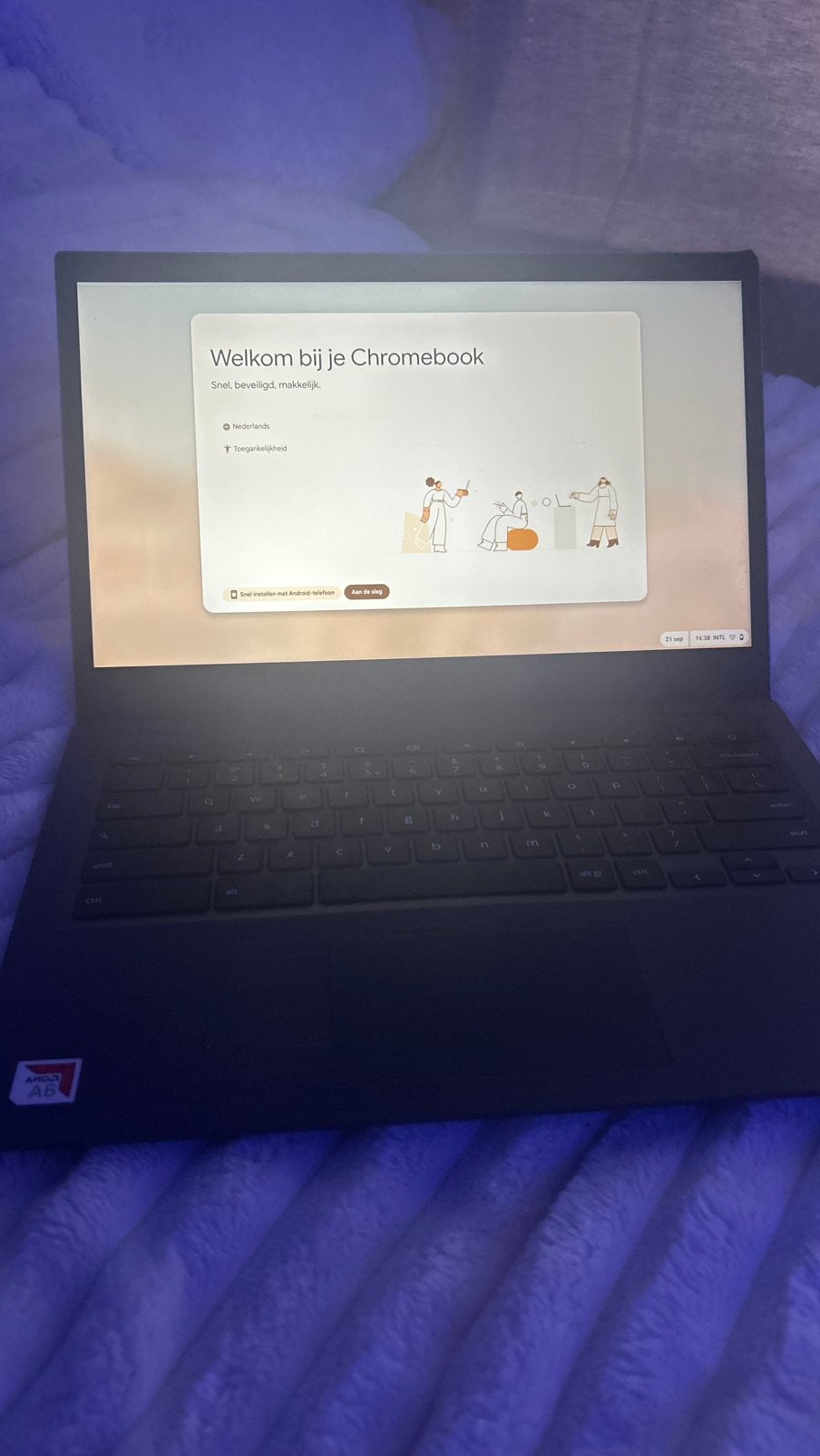Chrome book lenovo, Computers en Software, Ophalen, Zo goed als nieuw