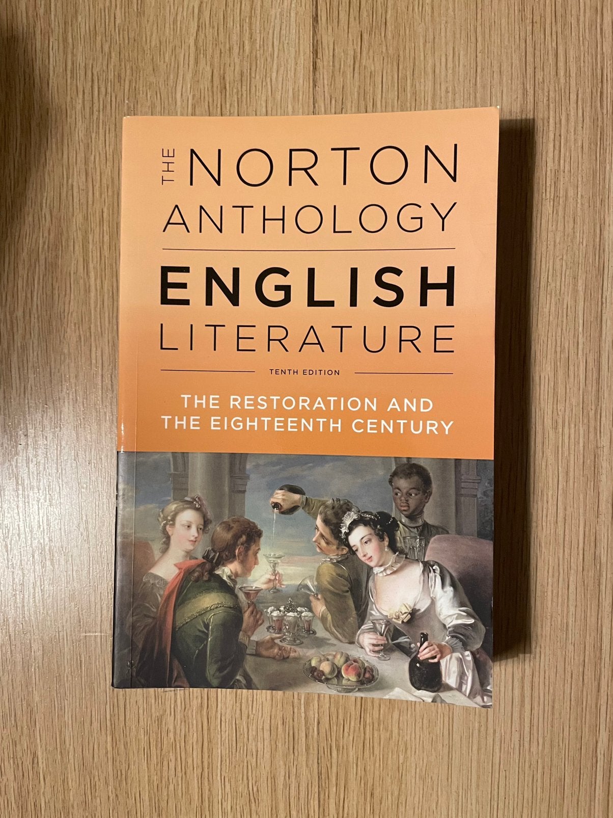 Norton Anthology of English Literature - Restoration & 18th, Ophalen, Alpha, Zo goed als nieuw, WO