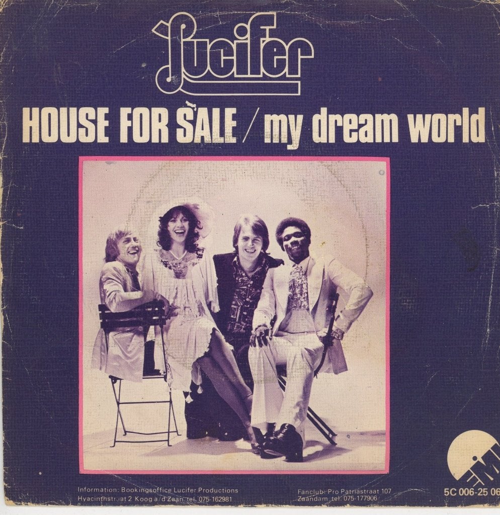S Lucifer - House For Sale, Cd's en Dvd's, Gebruikt, Verzenden, 7 inch, Beschermende buitenhoes