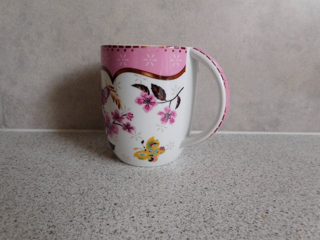 Senseo Mok Birdy Collection by Xenos, Ophalen of Verzenden, Zo goed als nieuw, Overige stijlen, Kop(pen) en/of Schotel(s)