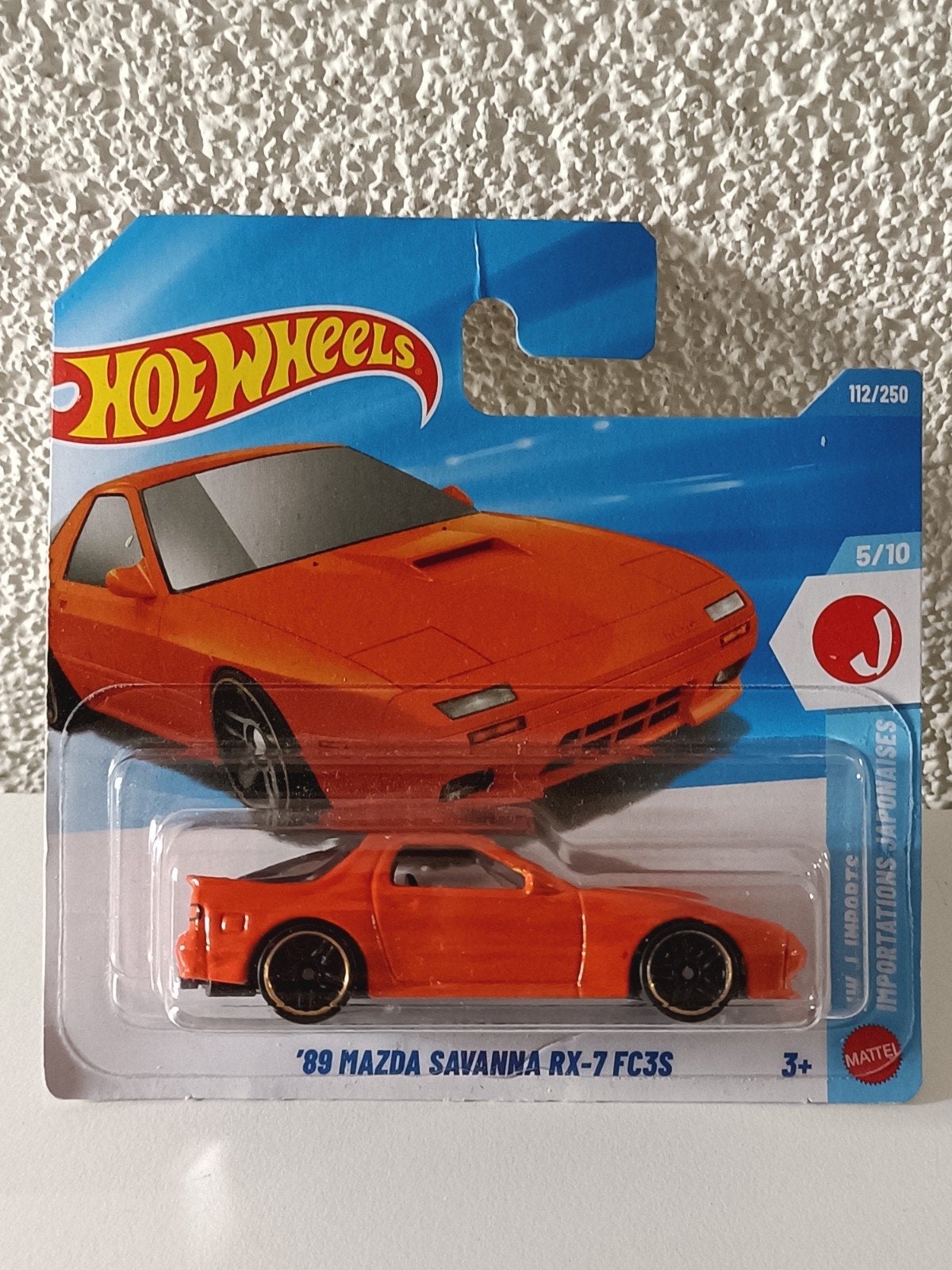 Hot Wheels '89 Mazda Savanna RX-7 FC3S - Nieuw in verpakking, Ophalen of Verzenden, Nieuw, Auto