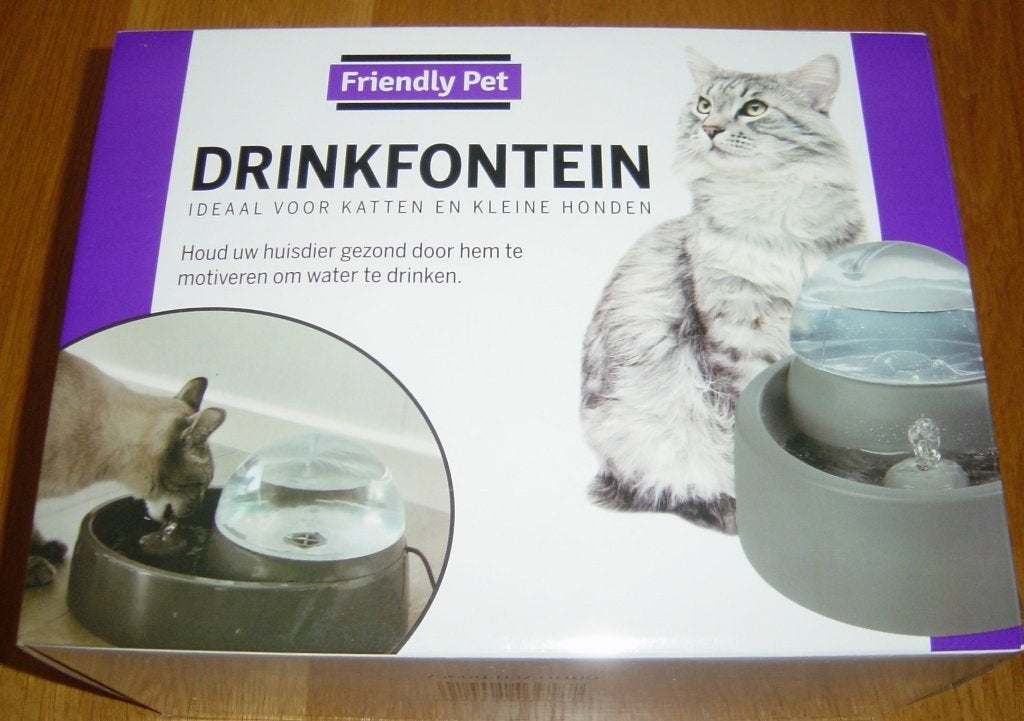 Frendly drinkfontein ideaal voor kleine huisdieren, Dieren en Toebehoren, Kattenvoerbakken en Drinkbakken, Ophalen, Automatisch