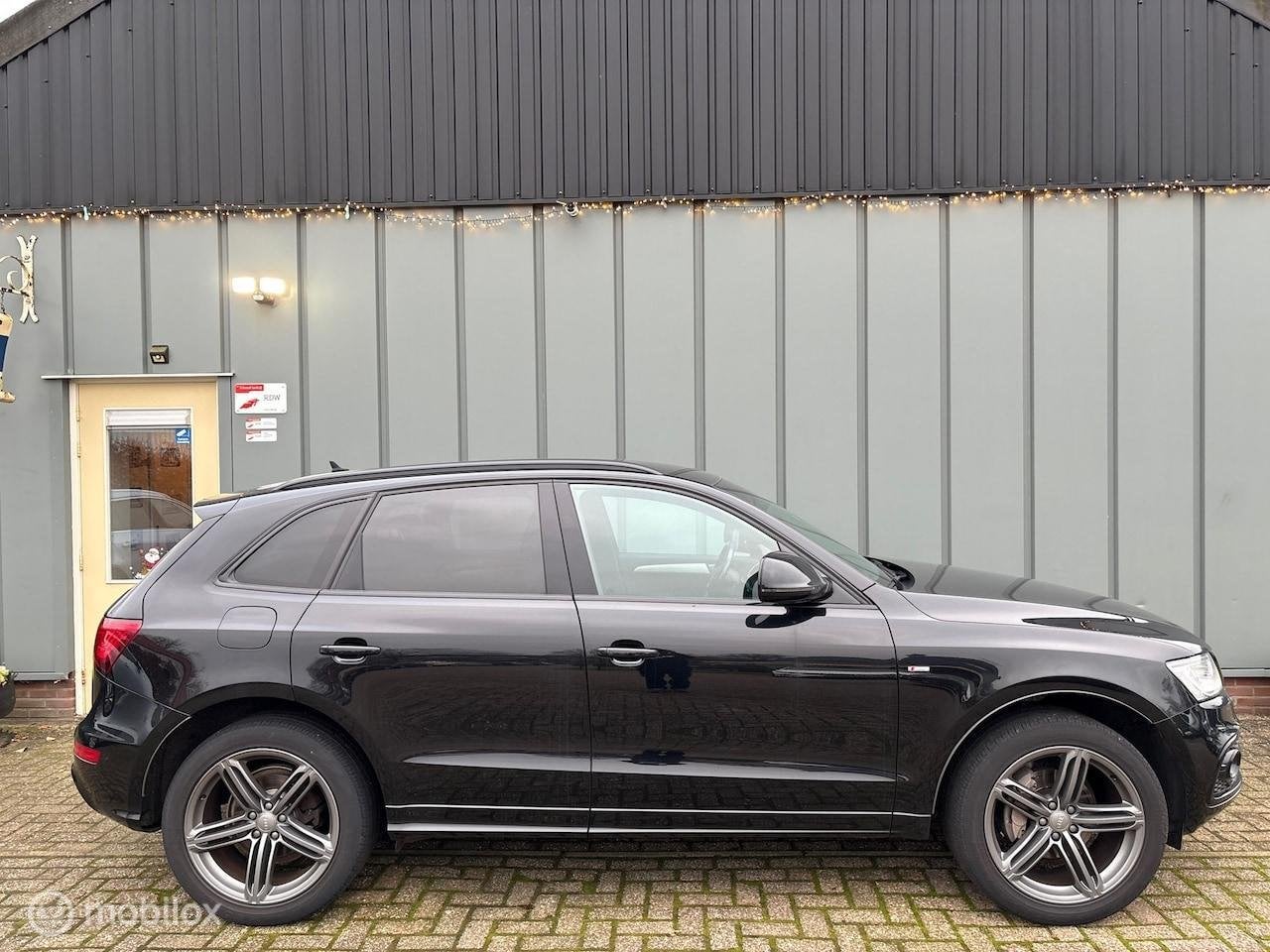 Audi Q5 2.0 TDI Quattro Adrenalin Sport Automaat - Clima - N, Auto's, Automaat, Euro 6, Zwart, Leder