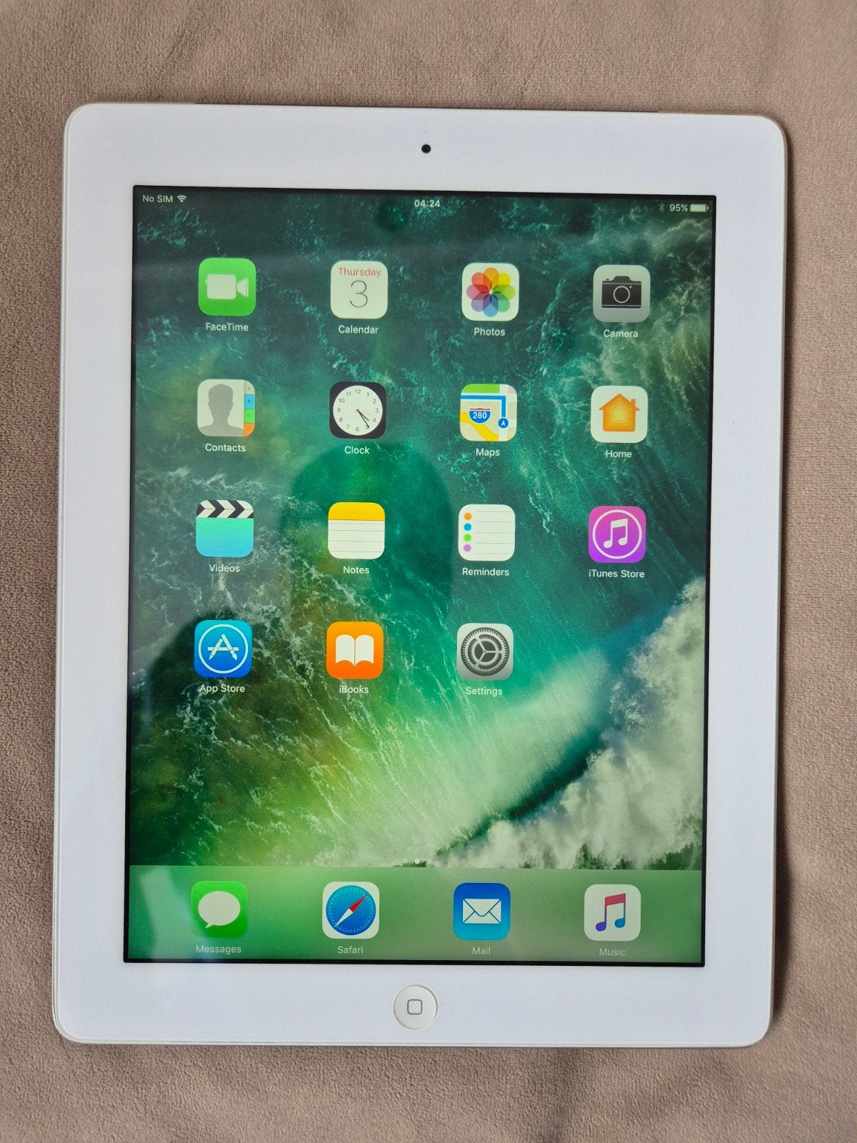 iPad 4th Gen 16GB Wi-Fi en Simkaart, Computers en Software, Ophalen, Grijs, Apple iPad, 16 GB