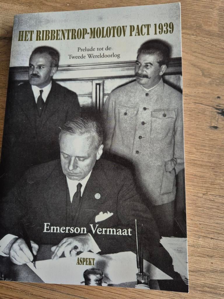 Het Ribbentrop-Molotov Pact 1939 - Emerson Vermaat, Tweede Wereldoorlog, Ophalen of Verzenden, Zo goed als nieuw, Emerson Vermaat