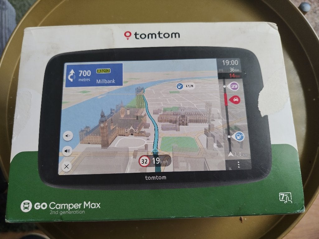 TomTom Go Camper Max 7" 2nd Navigatiesysteem wereld 7 inch, Ophalen of Verzenden, Nieuw