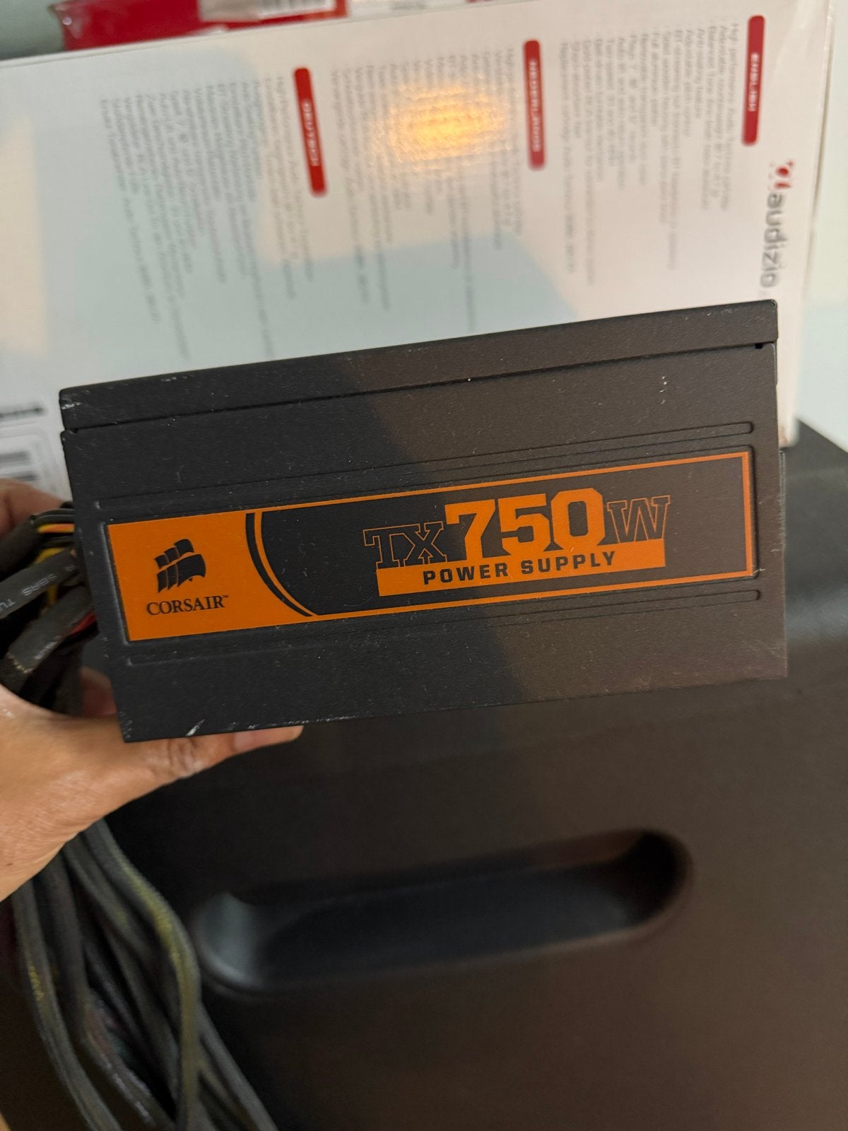Corsair TX750W Voeding - Gebruikt, Computers en Software, Interne voedingen, Ophalen, Gebruikt