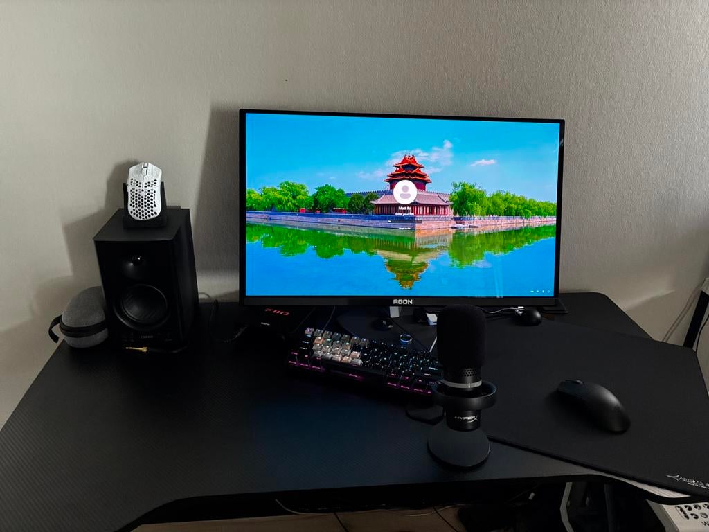 High-End Gaming Setup - Ryzen 7 9850X3D/RX 9070 XT OC/500Hz, Computers en Software, Computerbehuizingen, Zo goed als nieuw, Ophalen
